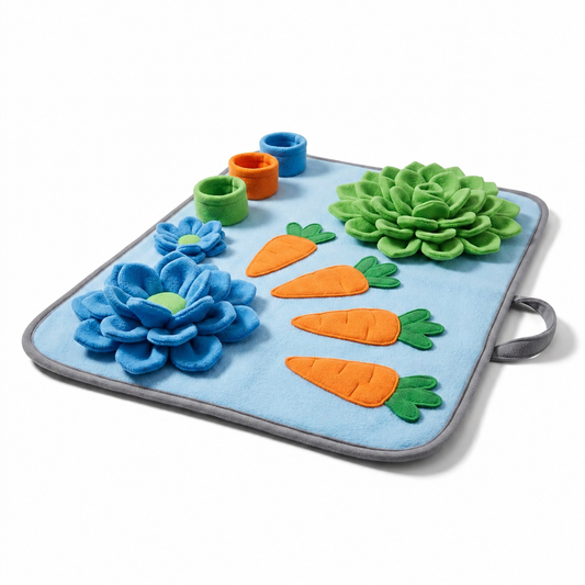 Ocean Blue Pet Snuffle Mat