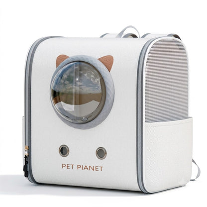 Large Anti-Stress Pet Backpack with Side Pocket