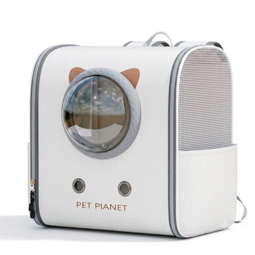 Large Anti-Stress Pet Backpack with Side Pocket