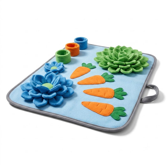 Ocean Blue Pet Snuffle Mat