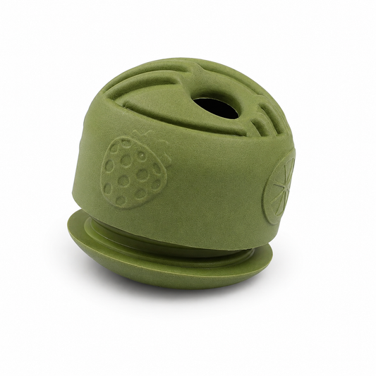 Mint Green Treat-Dispensing Dog Chew Toy